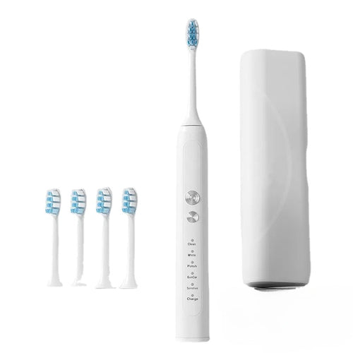 Toothbrush Wireless Charging Travel Case IPX7 Dupont Soft Bristle