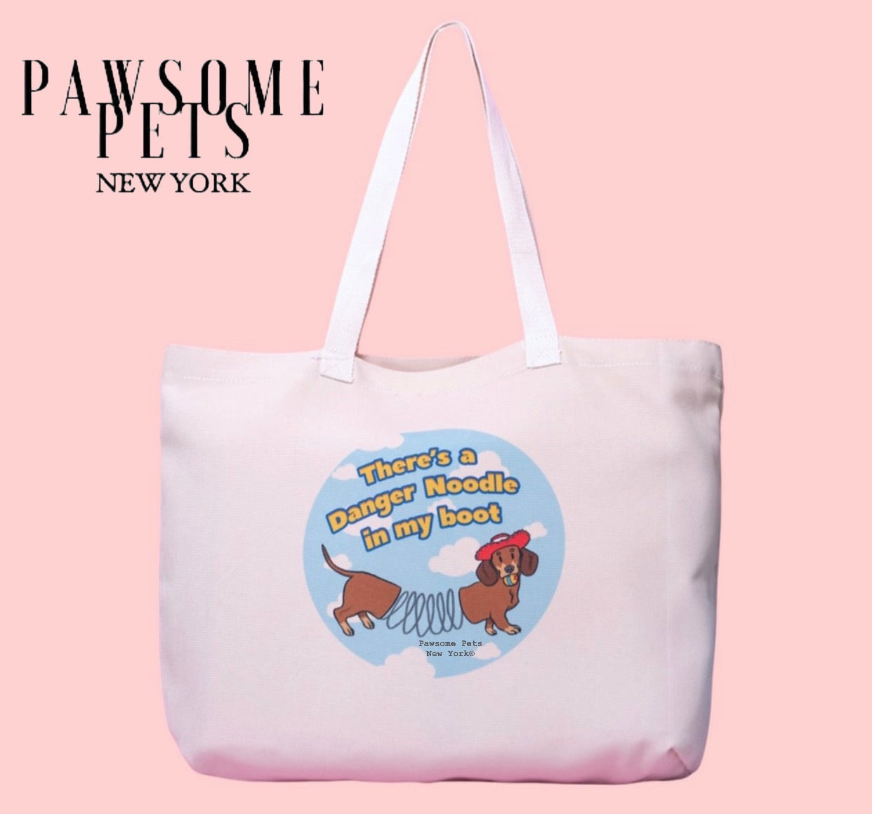TOTE BAG - DANGER NOODLE