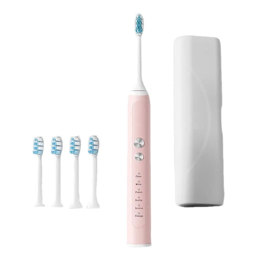 Toothbrush Wireless Charging Travel Case IPX7 Dupont Soft Bristle
