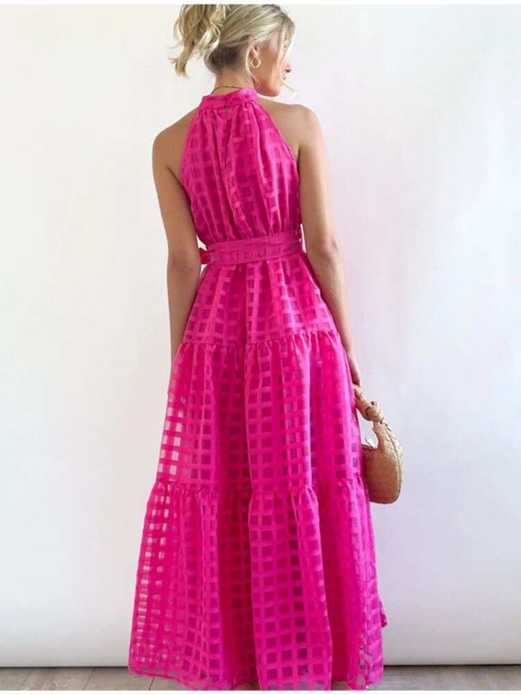 Halter Sleeveless With Belt