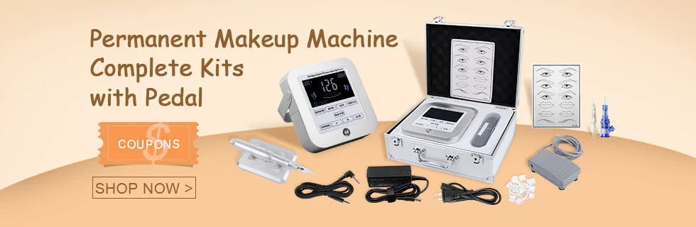 BMX Permanent Makeup Machine Dermografo Micropigmentacion Device Eyebrow Machine for Eyebrow Lip Tattoo Pen Kit P300
