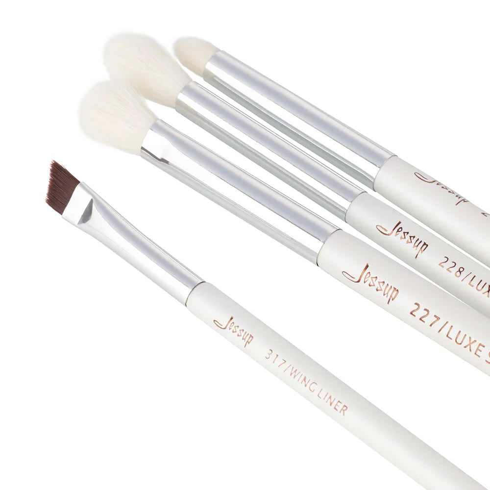 Jessup Makeup Brushes Set 8pcs Make up Brush Powder Foundation Highlighter Blending shading Eyeshadow Natural-synthetic