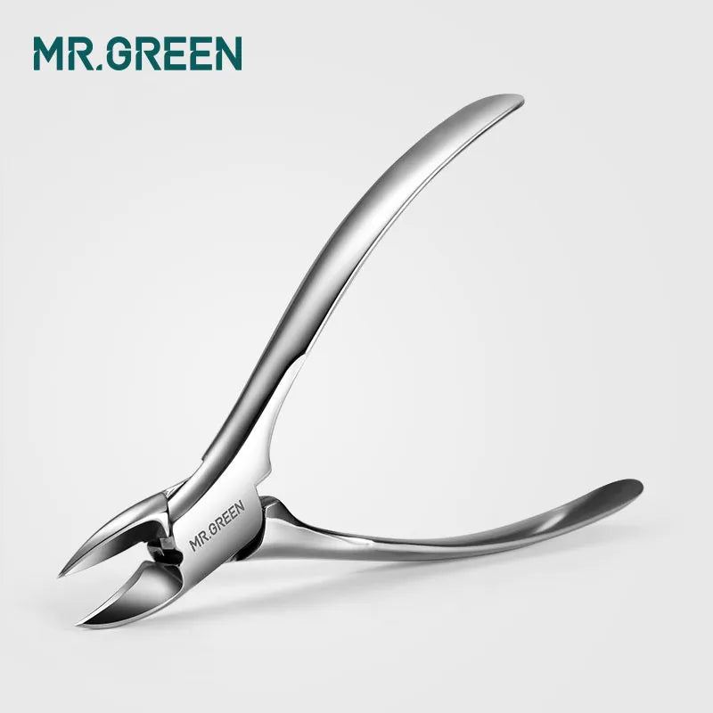 MR.GREEN High Quality Stainless Steel Super-sharp Nail Clipper For Cuticle Pusher Toenails Ingrown Pedicure Nail Clipper