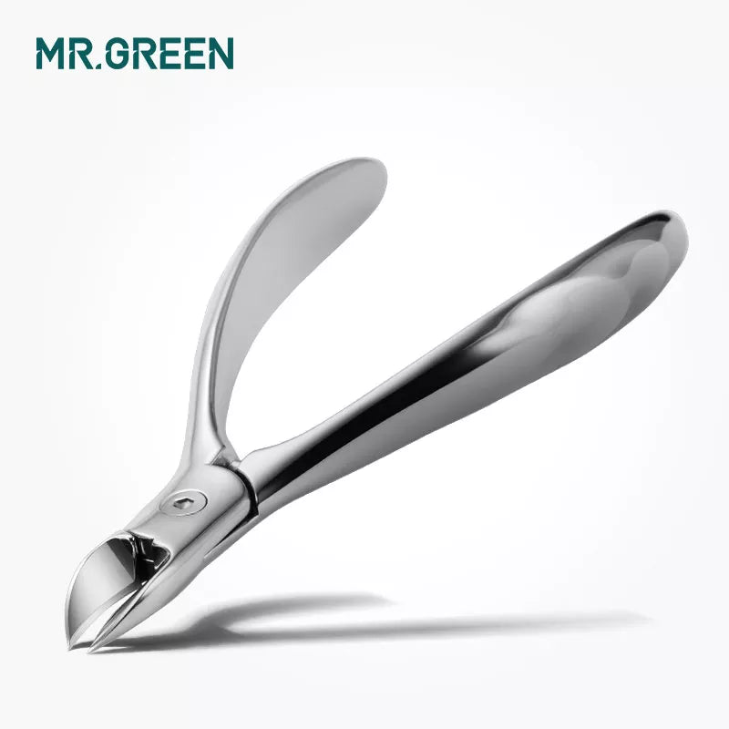 MR.GREEN High Quality Stainless Steel Super-sharp Nail Clipper For Cuticle Pusher Toenails Ingrown Pedicure Nail Clipper