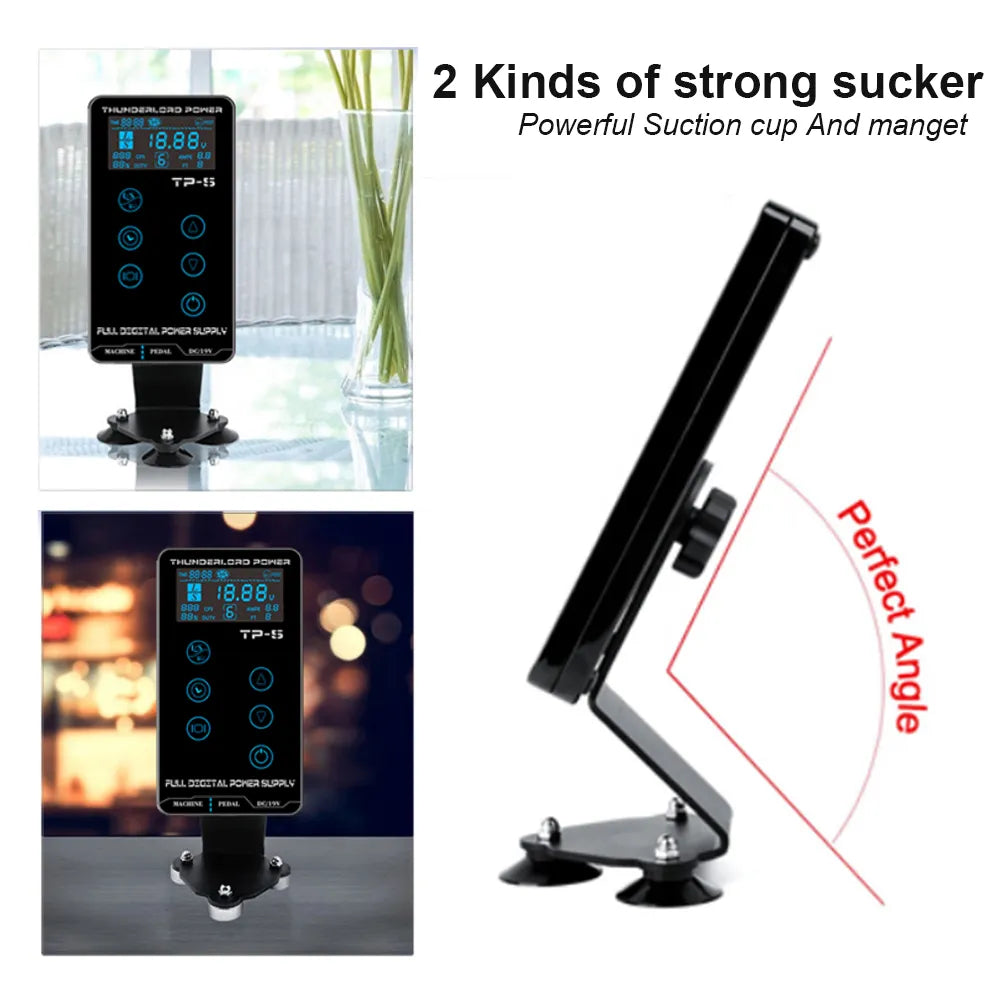 Professional Tattoo Power Supply Digital LCD Touch Screen Tattoo Power Supply for Rotary Tattoo Machine TP-5 Tattoo Power Supply