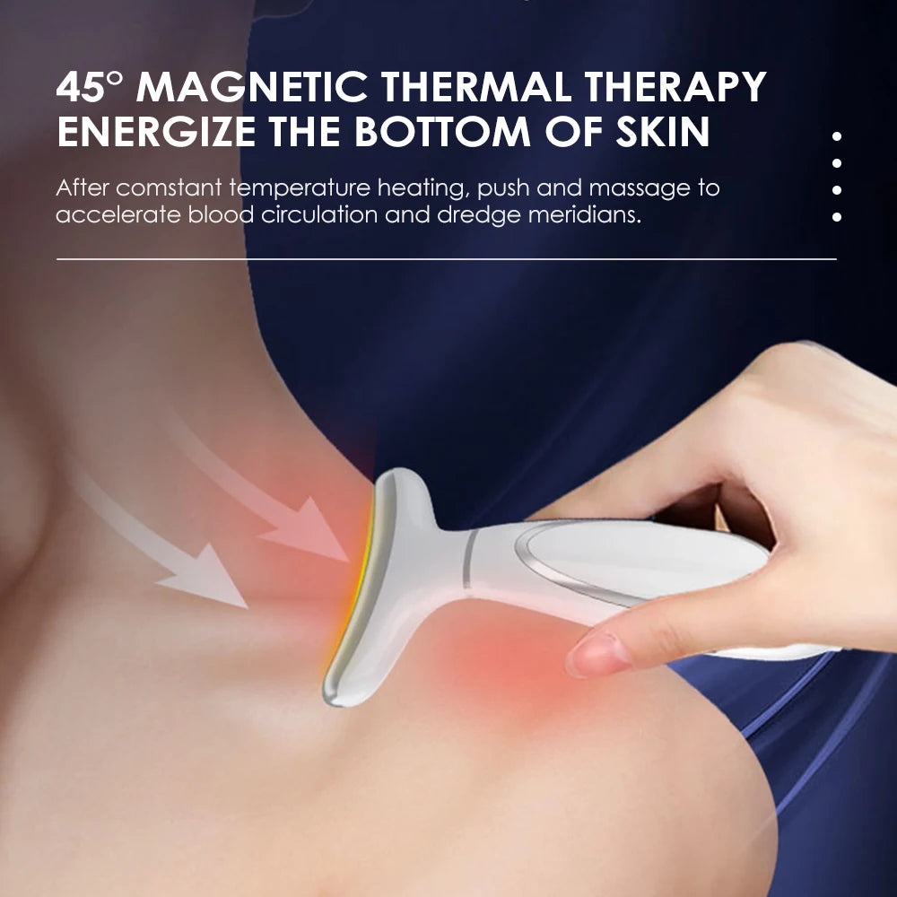 V Line Face Neck Lifting Machine EMS Microcurrent Photon Therapy