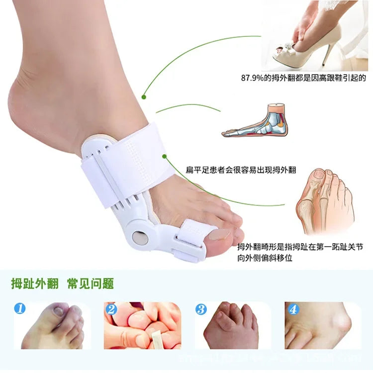 Big Bone Toe Bunion Splint Straightener Corrector Foot Pain Relief Hallux Valgus Protector Foot Care Tools Corrector De Juanetes
