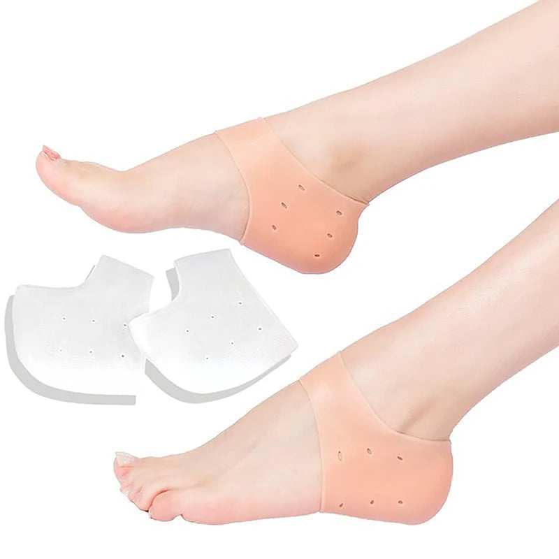 2Pcs=1Pair Toe Separator Hallux Valgus Bunion Corrector Orthotics Feet Bone Thumb Adjuster Correction Pedicure Sock Straightener