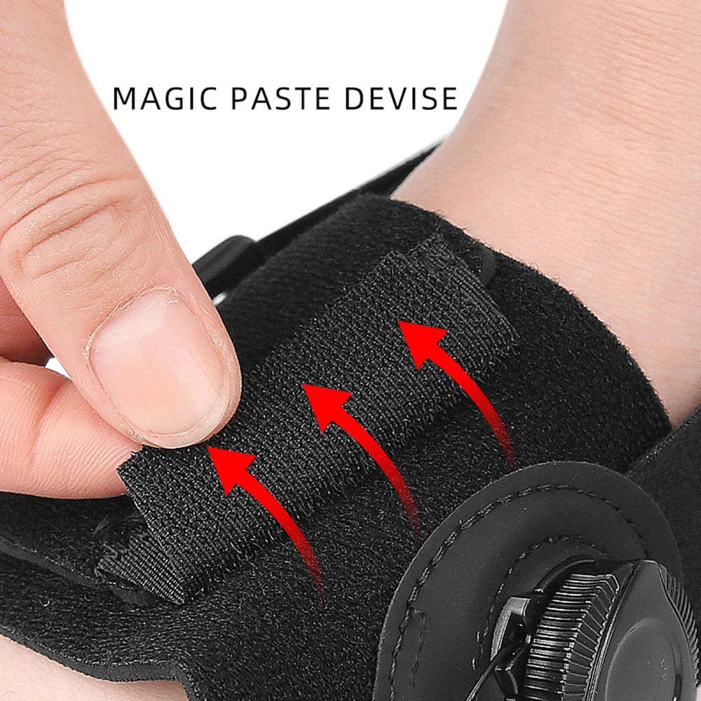 1PC Pain Relief Bunion Corrector Big Toe Straightener Adjustable Hallux Valgus Corrector With Knob Buckle Orthopedic Supplies