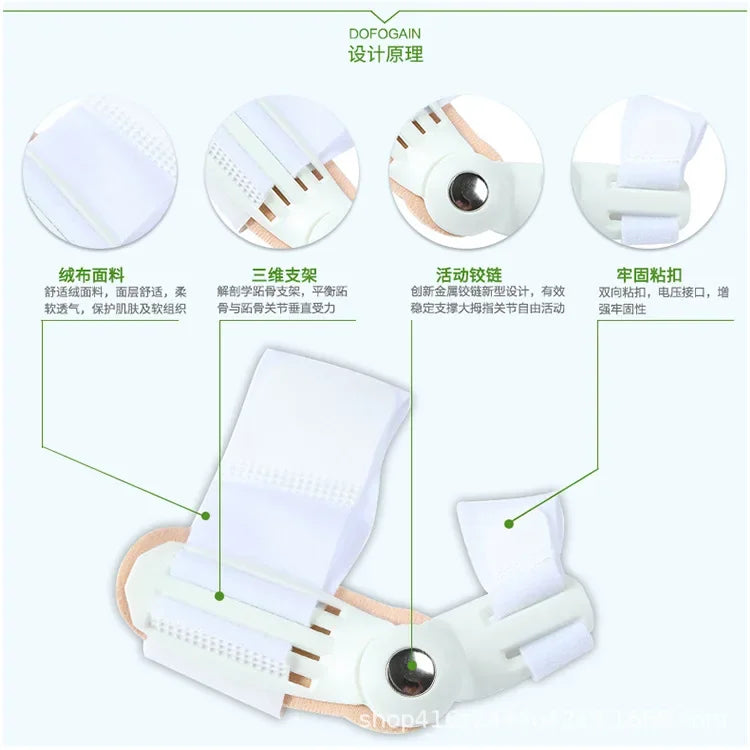 Big Bone Toe Bunion Splint Straightener Corrector Foot Pain Relief Hallux Valgus Protector Foot Care Tools Corrector De Juanetes