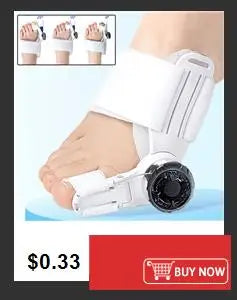 Thumb orthotic device Toe separator Hallux Valgus Splint Silicone Bunion Corrector Foot Care Tool Pain Relief Valgus Corrector