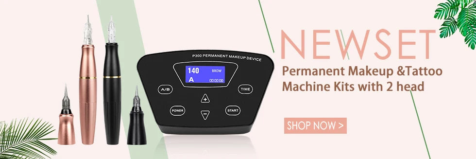 BMX Permanent Makeup Machine Dermografo Micropigmentacion Device Eyebrow Machine for Eyebrow Lip Tattoo Pen Kit P300