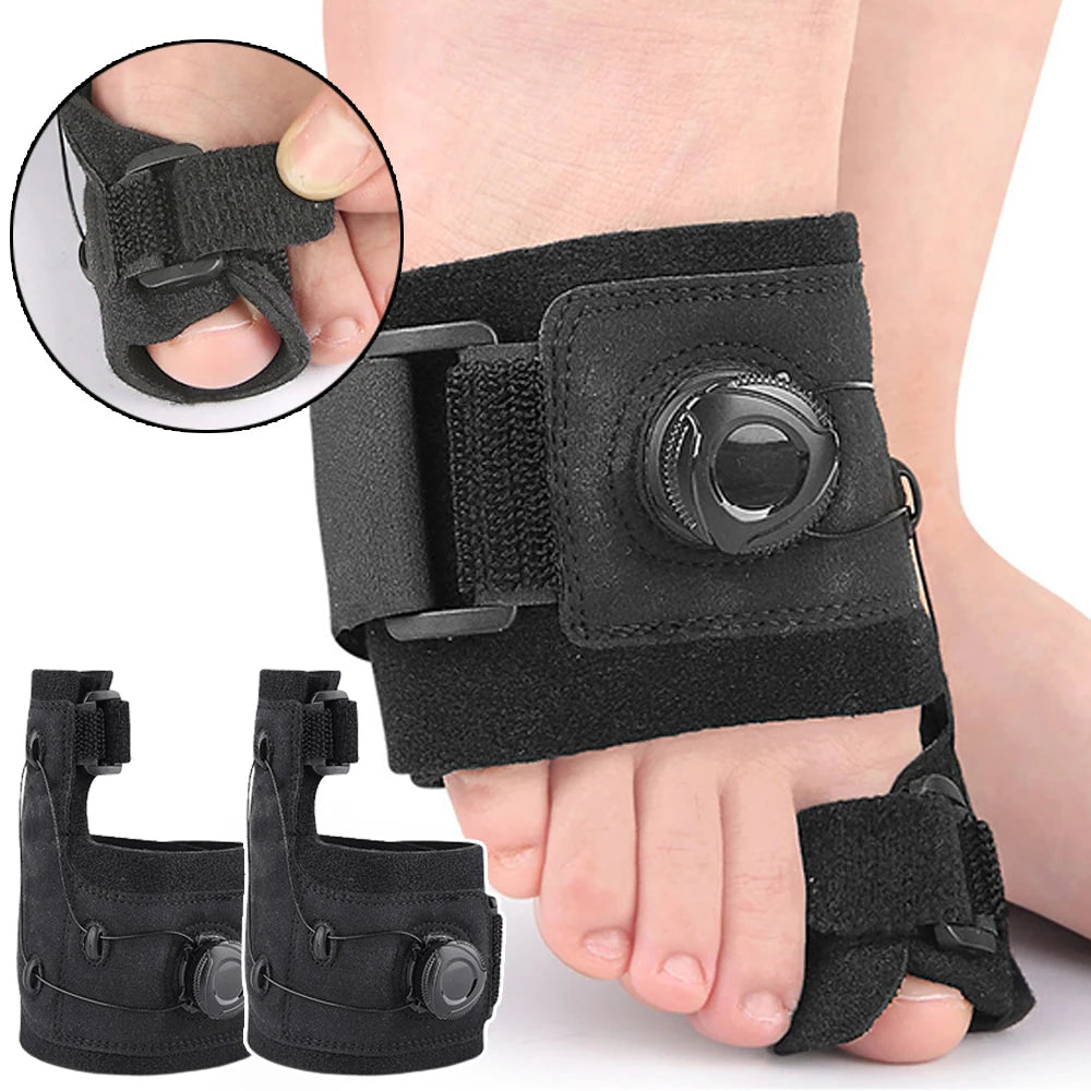 Big Toe Straightener Bunion Corrector With Adjustable Knob Unisex Hallux Valgus Corrector Orthopedic Pedicure Care Tools