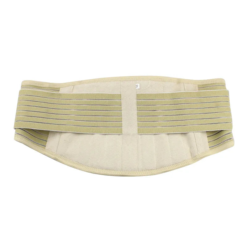 BYEPAIN Adjustable Self-heating Tourmaline Waist Brace Support Waist Trainer Magnetic Therapy Waist Belt Lumbar Care Braces