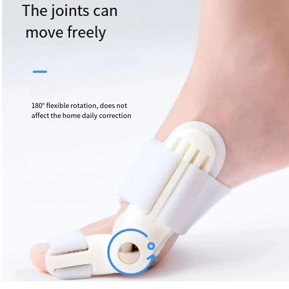 2pcs Foot Pain Relief Hallux Valgus Corrector Big Bone Toe Bunion Splint Straightener Corrector Toe Separator Foot Care Tool New