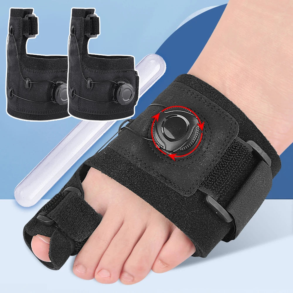 Big Toe Straightener Bunion Corrector With Adjustable Knob Unisex Hallux Valgus Corrector Orthopedic Pedicure Care Tools