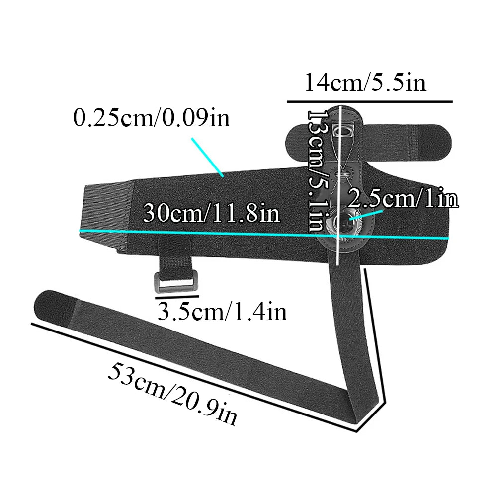 1PC Pain Relief Bunion Corrector Big Toe Straightener Adjustable Hallux Valgus Corrector With Knob Buckle Orthopedic Supplies