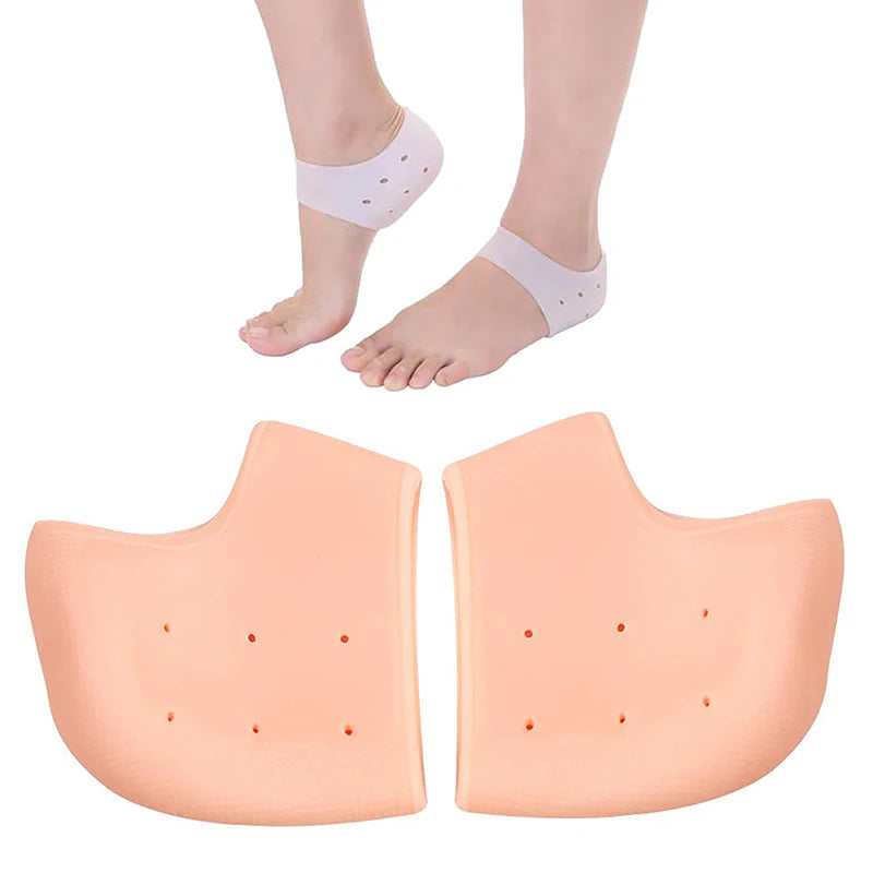 2Pcs=1Pair Toe Separator Hallux Valgus Bunion Corrector Orthotics Feet Bone Thumb Adjuster Correction Pedicure Sock Straightener