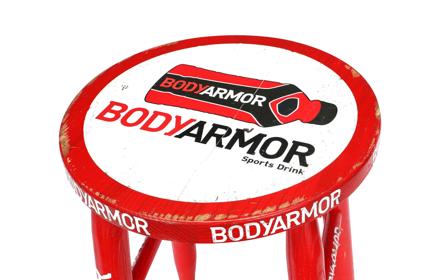 UFC Fight Night: Ortega vs Rodriguez Event Used Cornerman Stool - Red