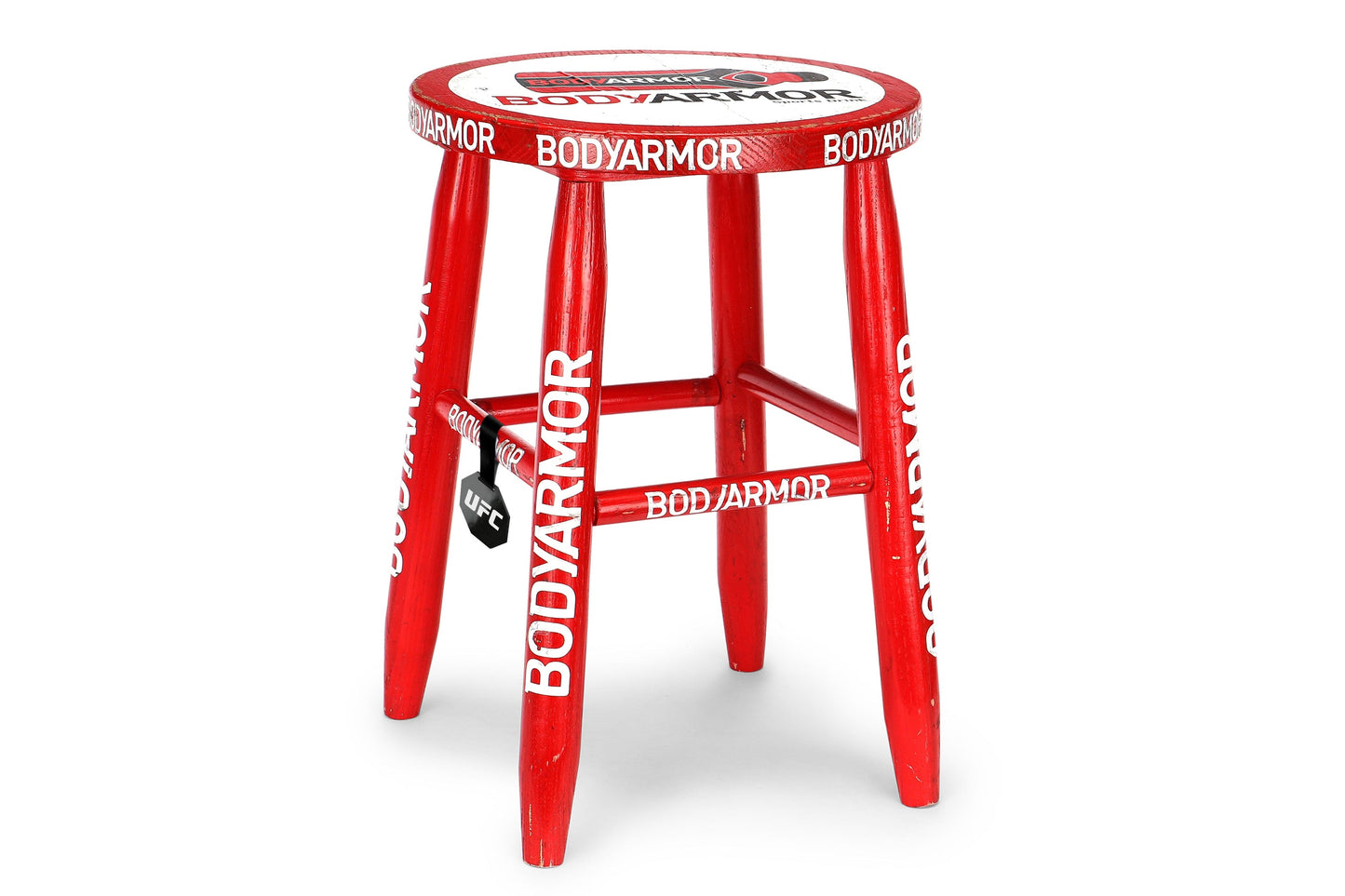 UFC Fight Night: Volkov vs. Aspinall Event Used Cornerman Stool - Red