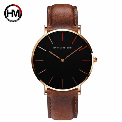 Japan Quartz Movement Men Waterproof Wrist Watches Fashion Luxury