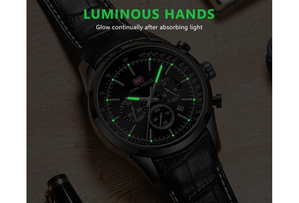 Watch For Men Quartz Military Watches Mens Auto Date Display