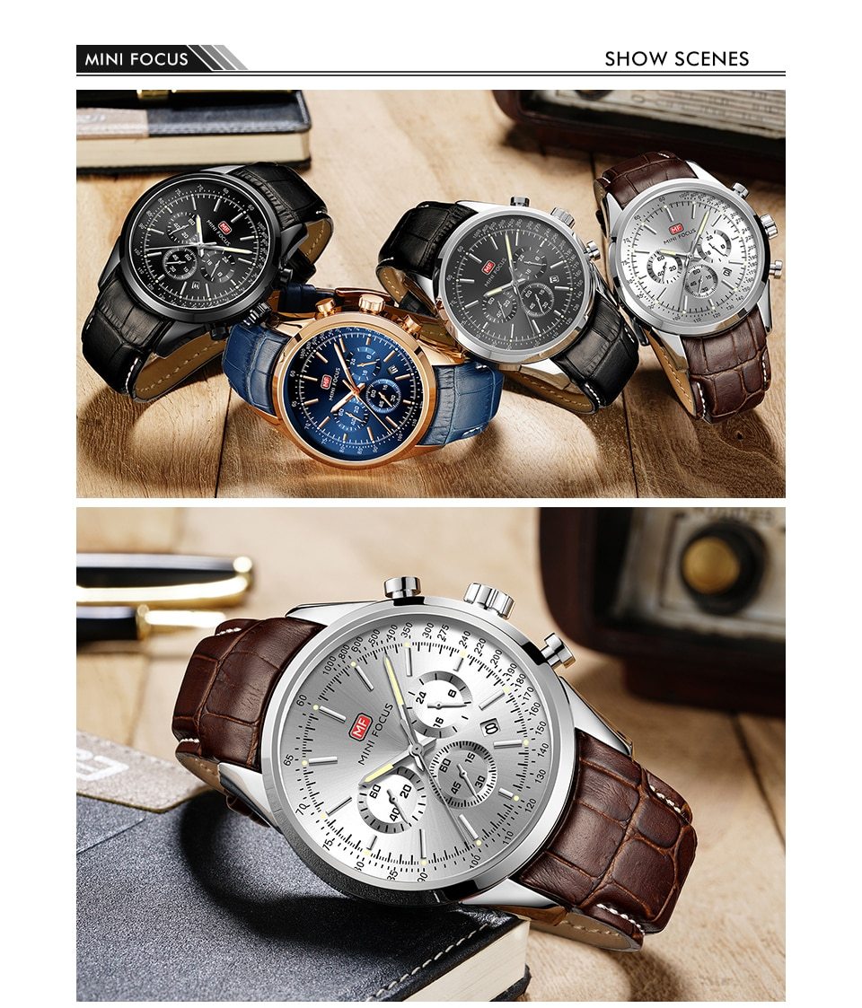Watch For Men Quartz Military Watches Mens Auto Date Display