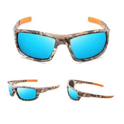 Sports Camouflage BIcycle Glasses Polarized for Men Women Ultralight