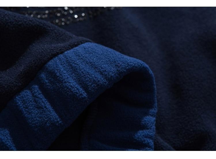 Hoodie Men Color Block Patchwork Graphic Embroidery Pullovers Soft
