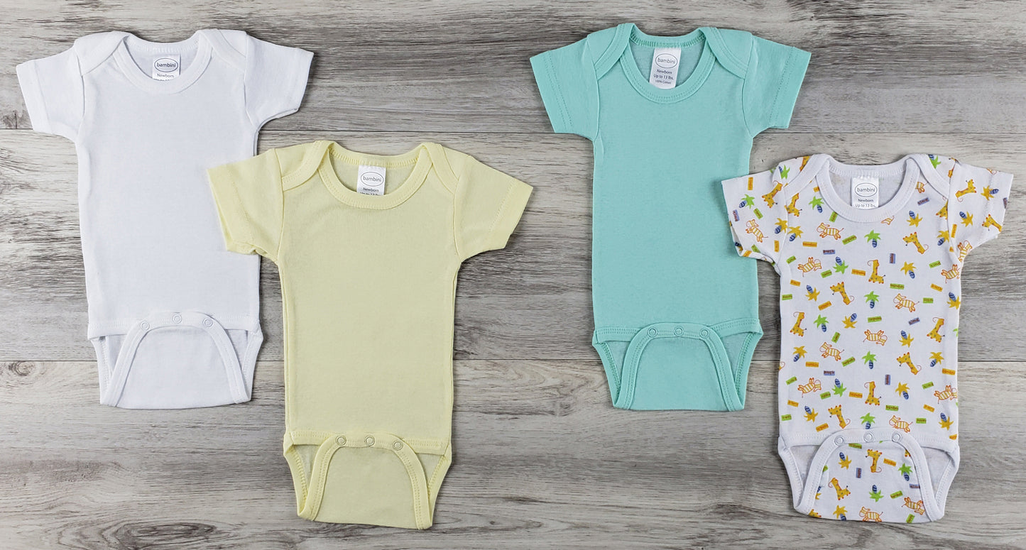 Bambini 4 Pc Layette Baby Clothes Set