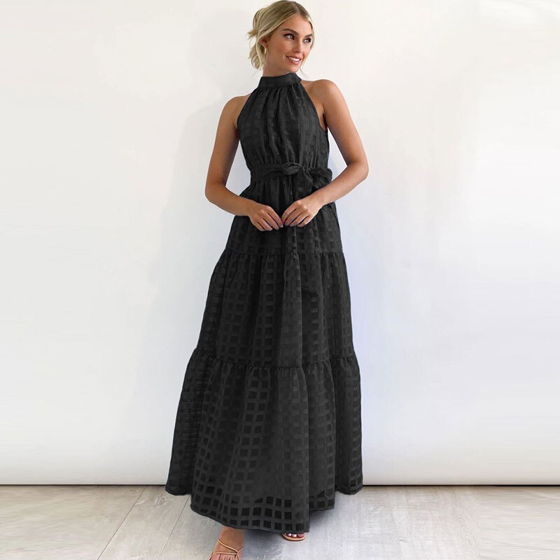 Halter Sleeveless With Belt
