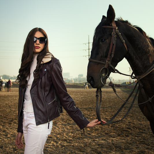 WOMEN PREMIUM MUKMAL Official Leather Jackets 16