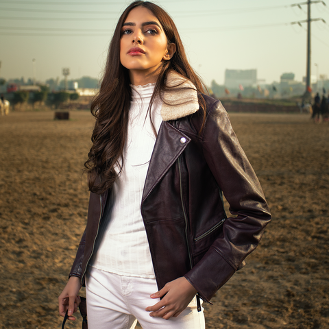 WOMEN PREMIUM MUKMAL Official Leather Jackets 16