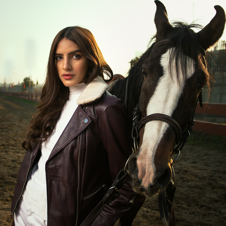 WOMEN PREMIUM MUKMAL Official Leather Jackets 16
