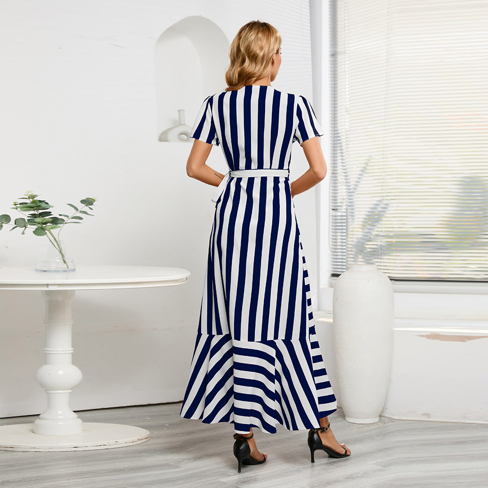 Striped Swing Dress