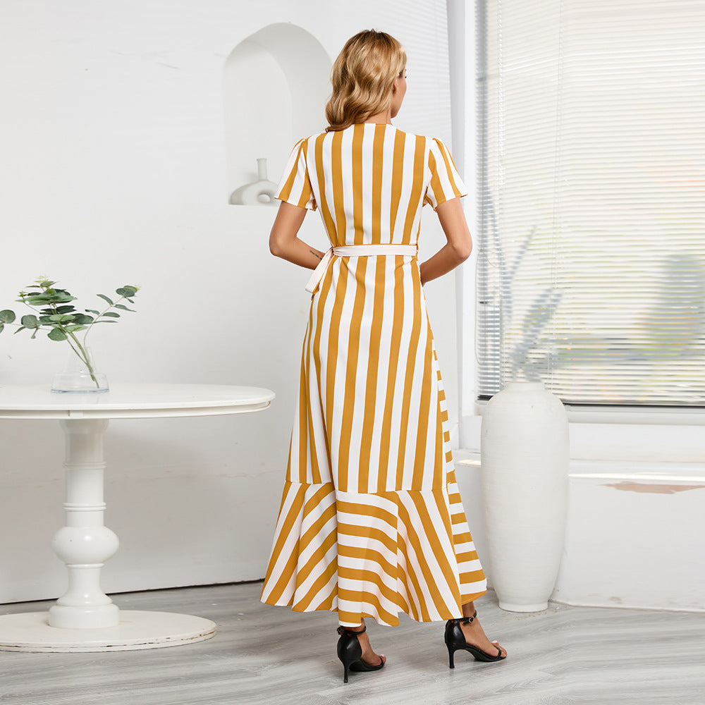Striped Swing Dress