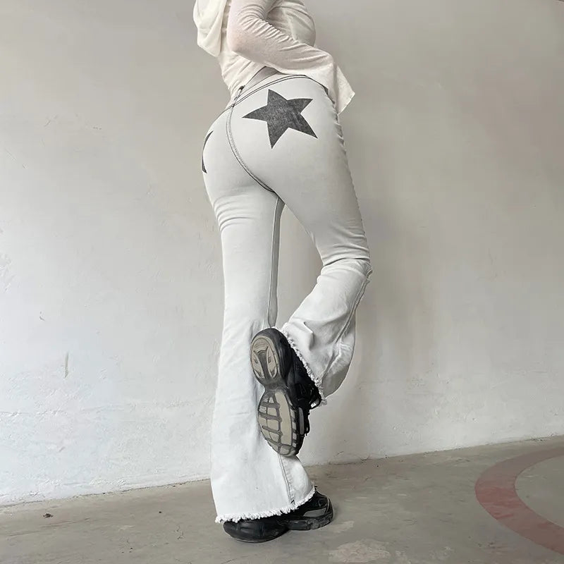 ALLNeon Indie Aesthetics Slim Low Waist Flare Pants E-girl Vintage Pockets Solid Y2K Pants Autumn 90s Fashion Black Trousers