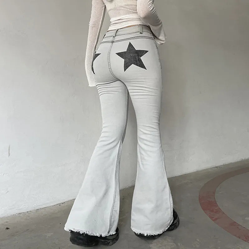ALLNeon Indie Aesthetics Slim Low Waist Flare Pants E-girl Vintage Pockets Solid Y2K Pants Autumn 90s Fashion Black Trousers