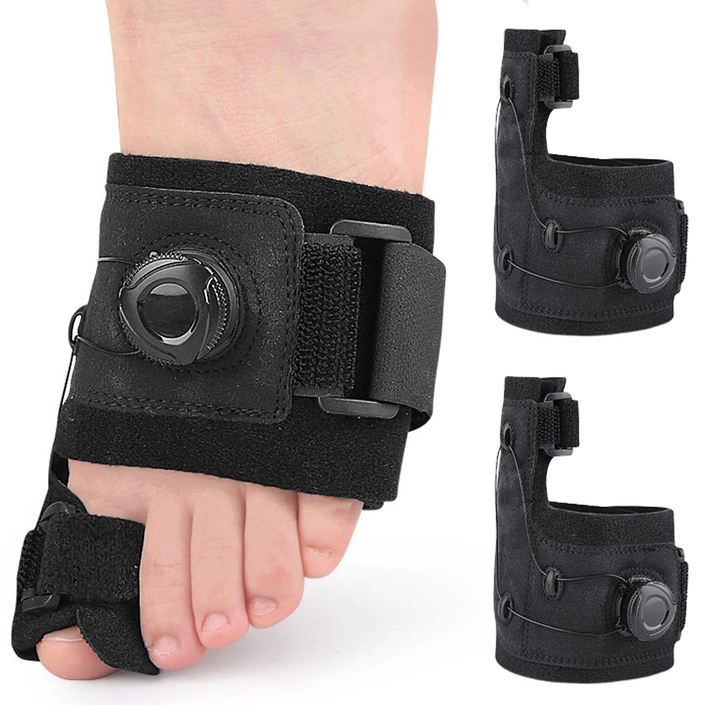 Big Toe Straightener Bunion Corrector With Adjustable Knob Unisex Hallux Valgus Corrector Orthopedic Pedicure Care Tools