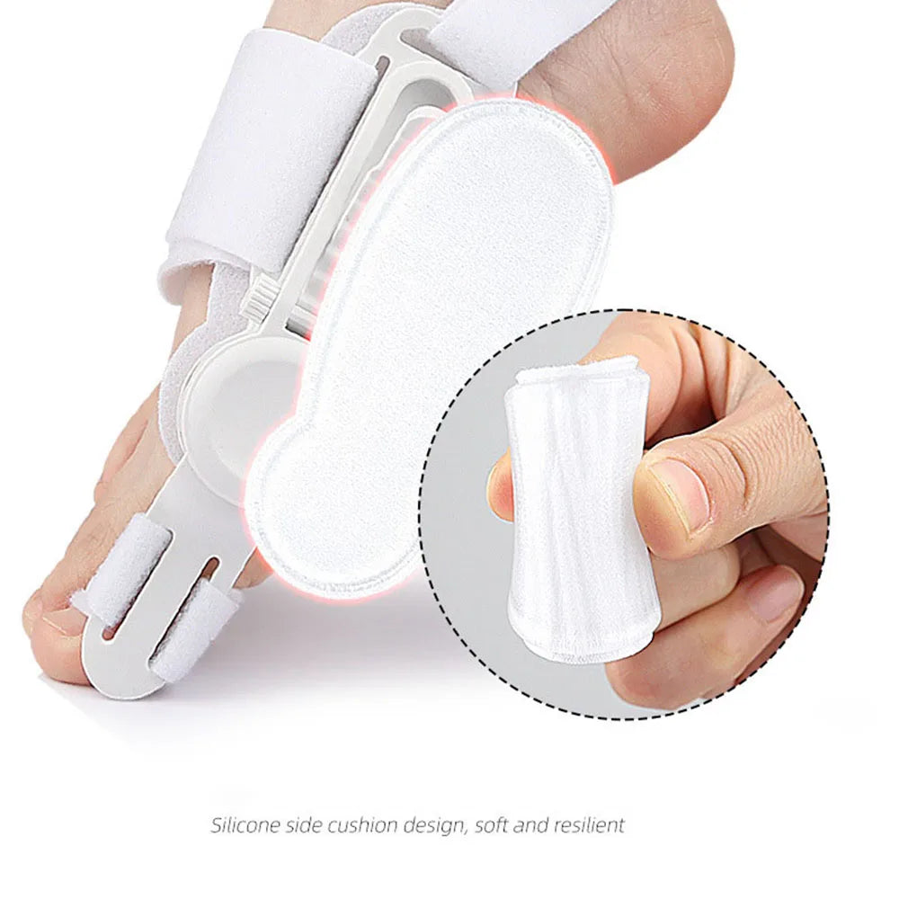 Bunion Straightener Toe Corrector Big Toe Eversion Splint Adjustable Hallux Valgus Corrector Foot Care Pain Relief Tools