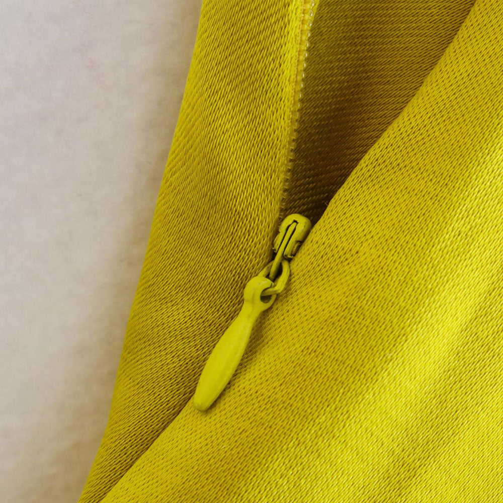 Draped Satin Asymmetrical Midi Dress