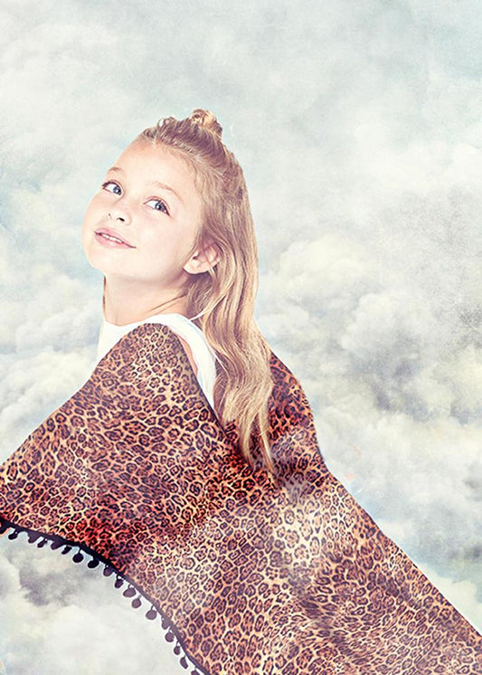 Cheetah Poncho