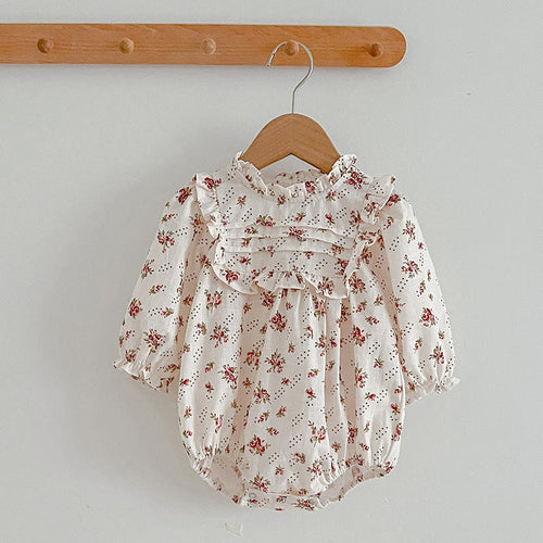 Ditsy Flower Graphic Sisterly Clothes Onesies & Dress
