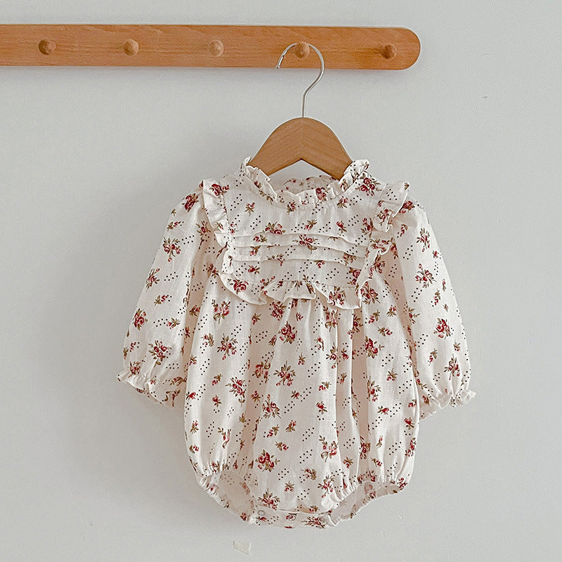 Ditsy Flower Graphic Sisterly Clothes Onesies & Dress